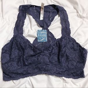 NWT Free People Galloon Racerback Bralette